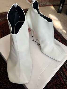 Phoebe Philo Soft Ankle Boots in Napa Leather  size EU 41